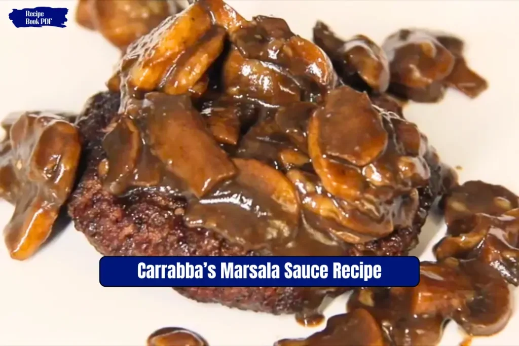 Carrabba’s Marsala Sauce Recipe