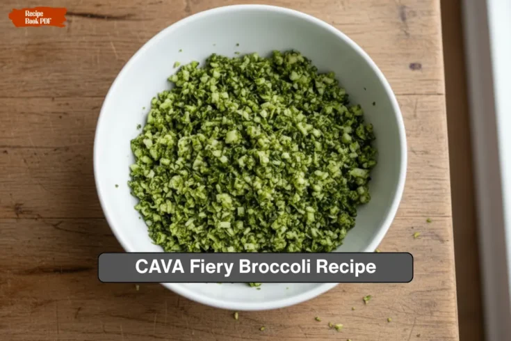 CAVA Fiery Broccoli Recipe