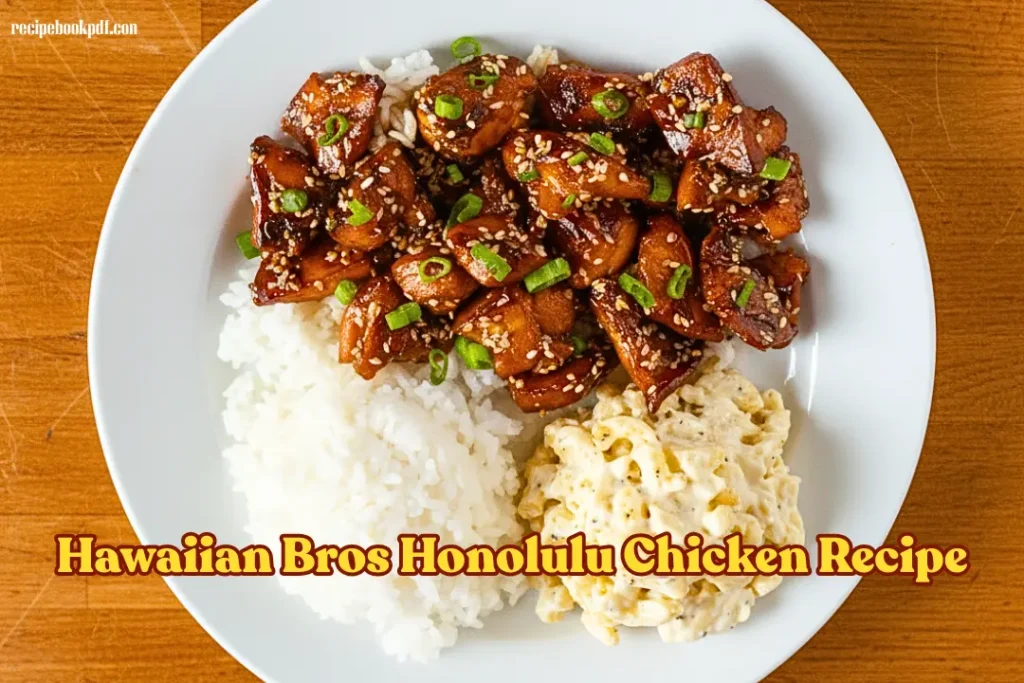 Hawaiian Bros Honolulu Chicken Recipe