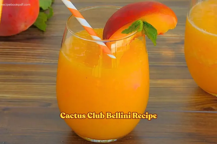 Cactus Club Bellini Recipe